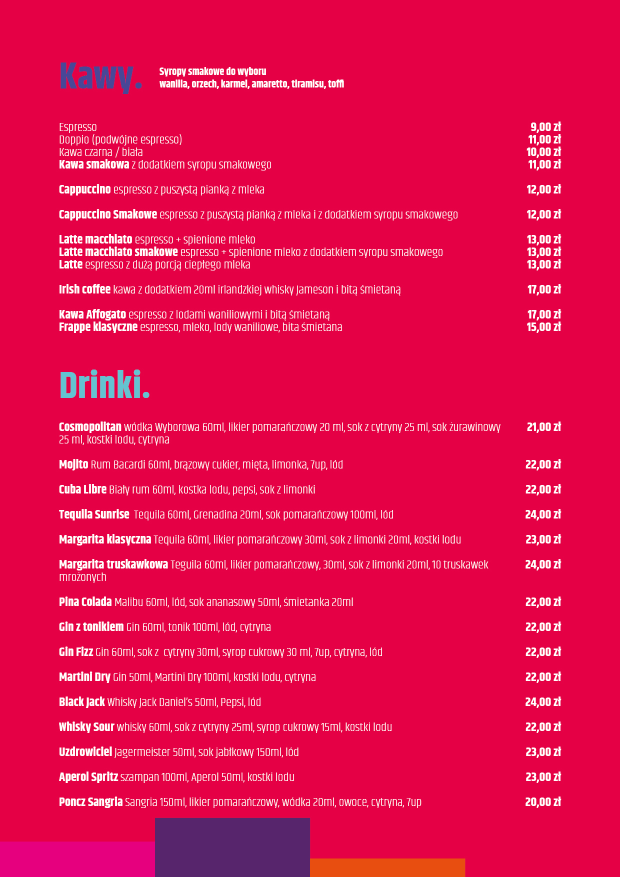 Restauracja Qualitass Menu 9
