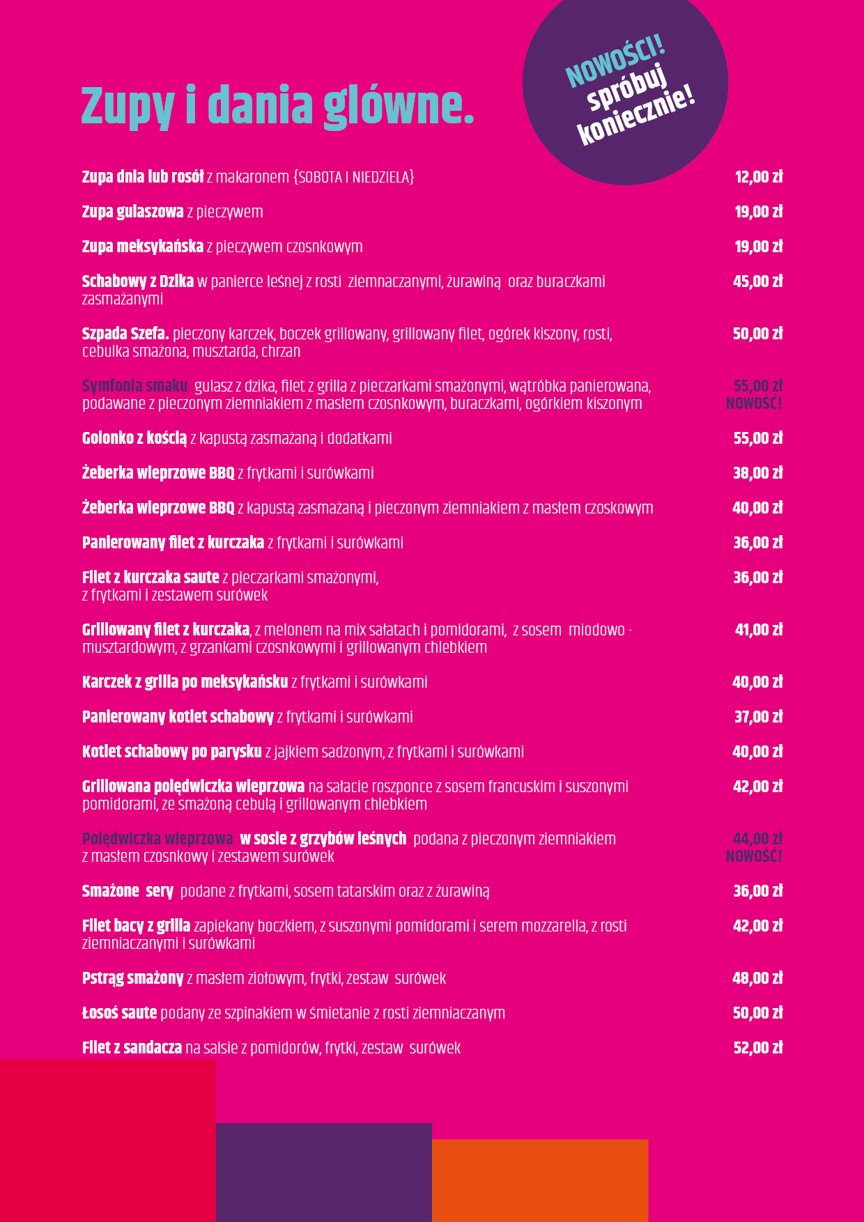 Restauracja Qualitass Menu 3