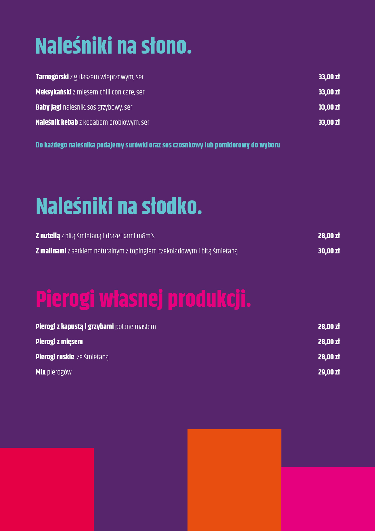 Restauracja Qualitass Menu 4
