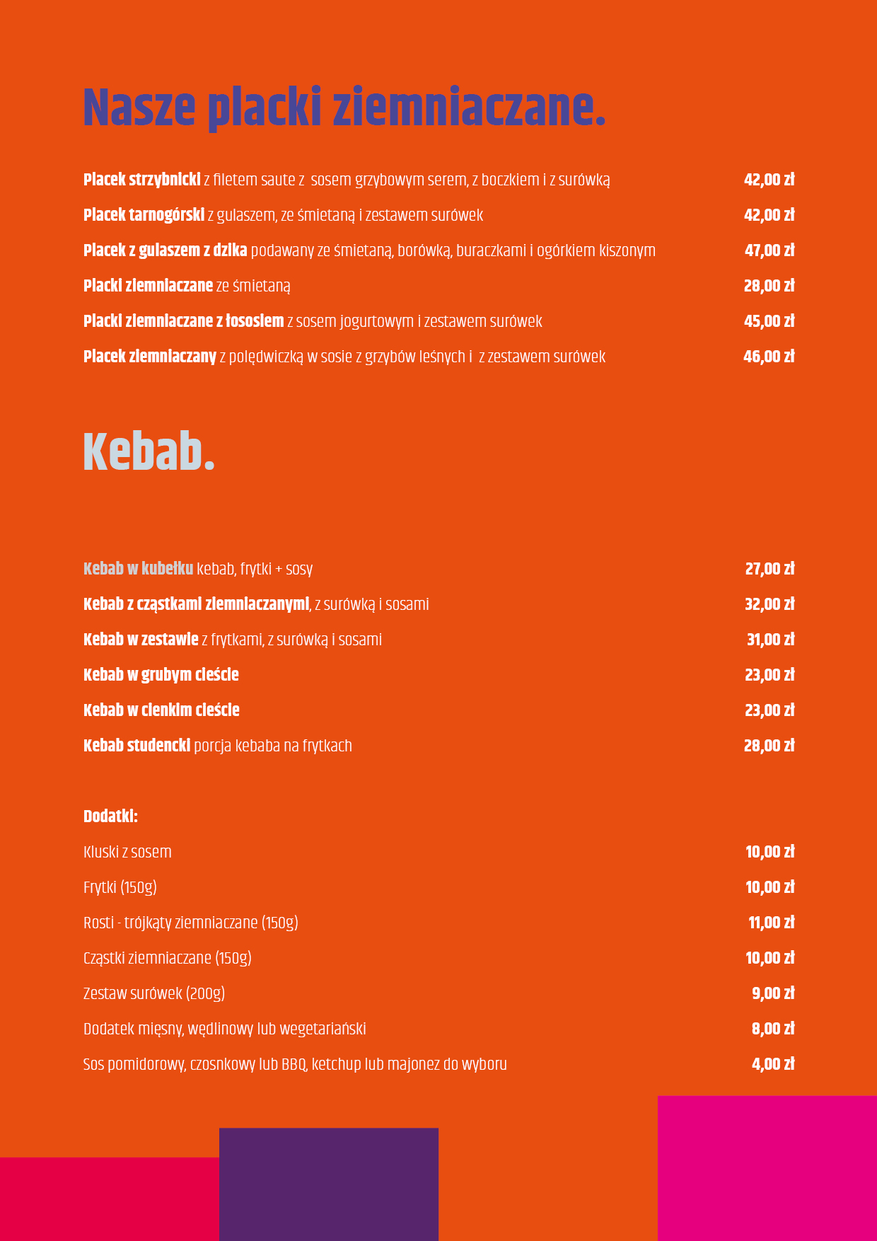 Restauracja Qualitass Menu 6